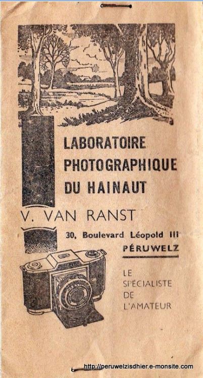 Laboratoire photographique du hainaut van ranst 1